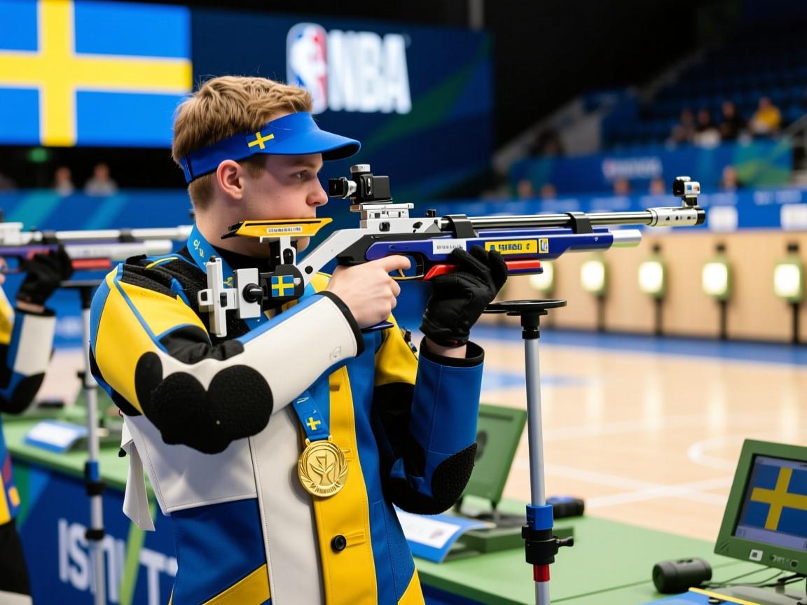 瑞典选手在射击比赛中斩获金牌 第2张